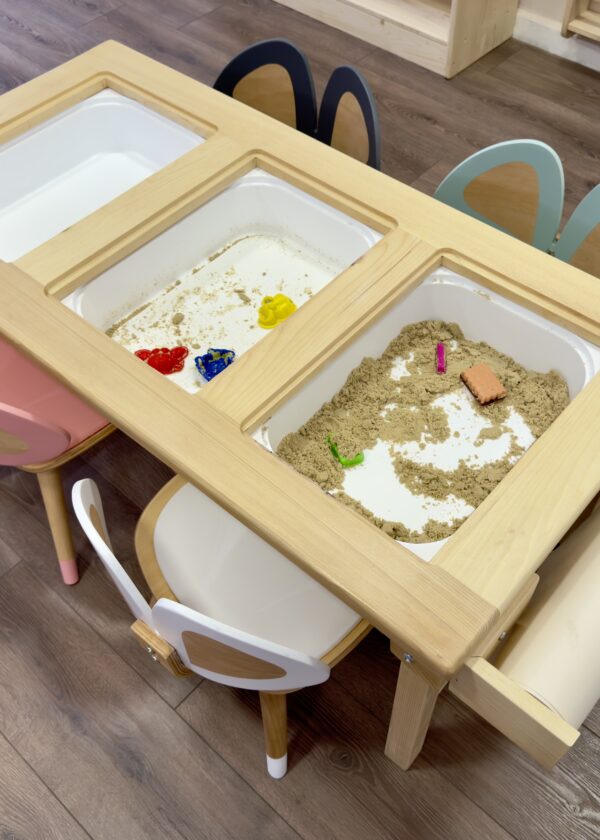 Ahşap Oyun Masası ve Sandalye Seti - Görsel 4