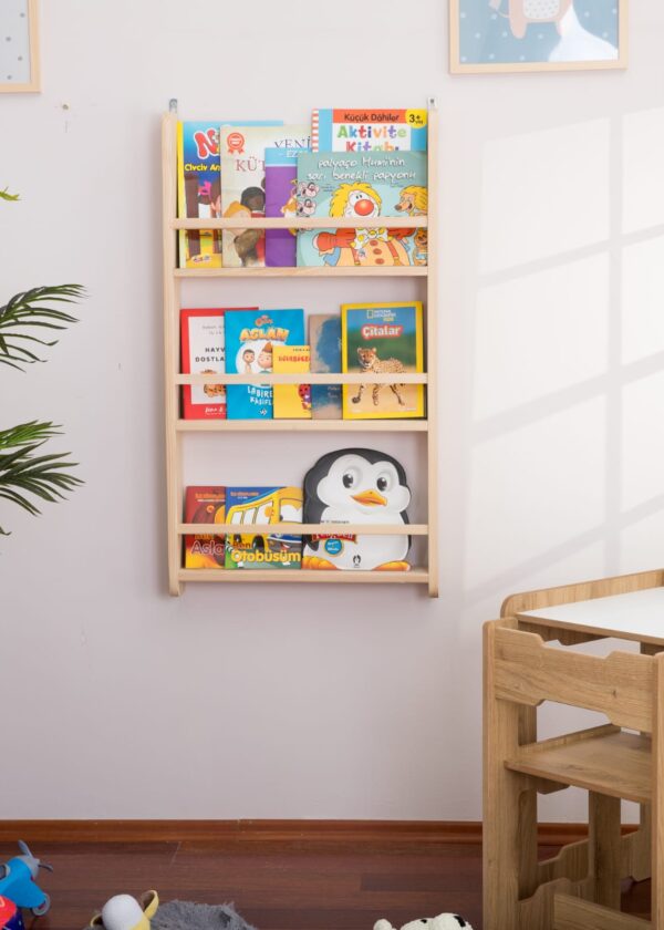 Montessori Duvar Kitaplığı (90×50 cm) - Görsel 6