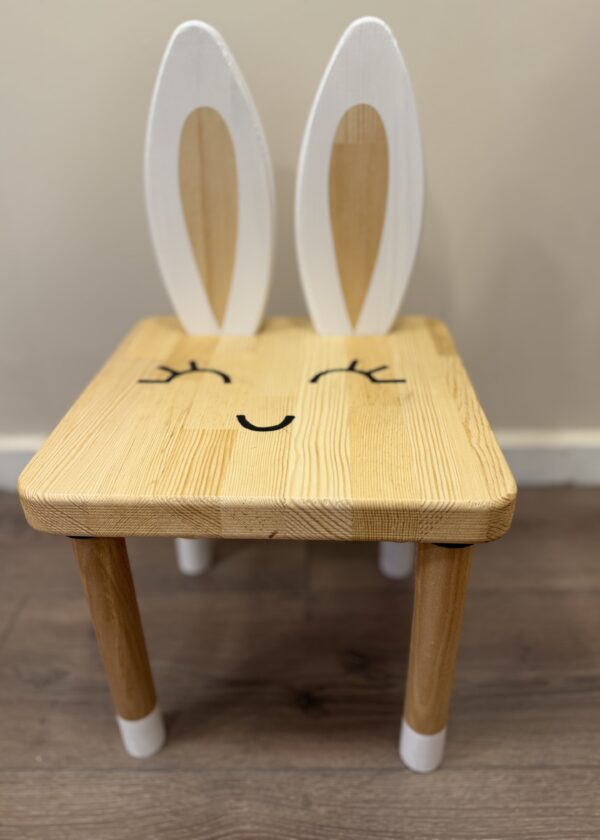 Lilikids El Boyaması Ahşap Çocuk Sandalyesi - Görsel 4