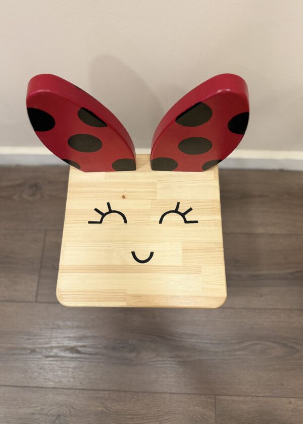 Lilikids El Boyaması Ahşap Çocuk Sandalyesi - Görsel 5