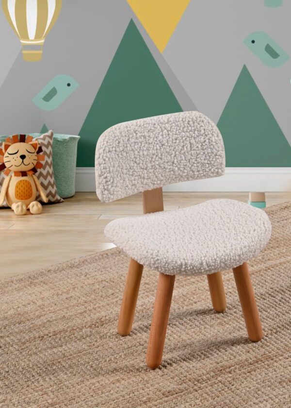 Montessori Teddy Çocuk Sandalyesi - Yükseklik 27 cm (2-5 Yaş) - Görsel 4