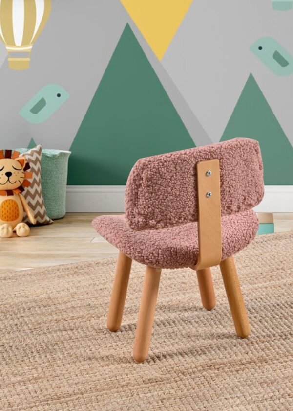 Montessori Teddy Çocuk Sandalyesi - Yükseklik 27 cm (2-5 Yaş) - Görsel 3
