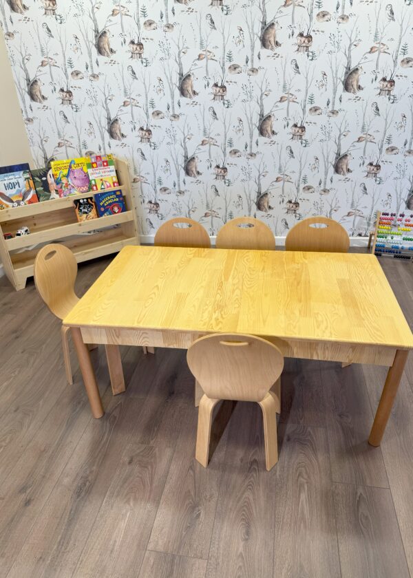 Lilikids Kreş Masa Seti – Eğitici Ortamlar İçin Ergonomik ve Güvenli Tasarım - Görsel 8