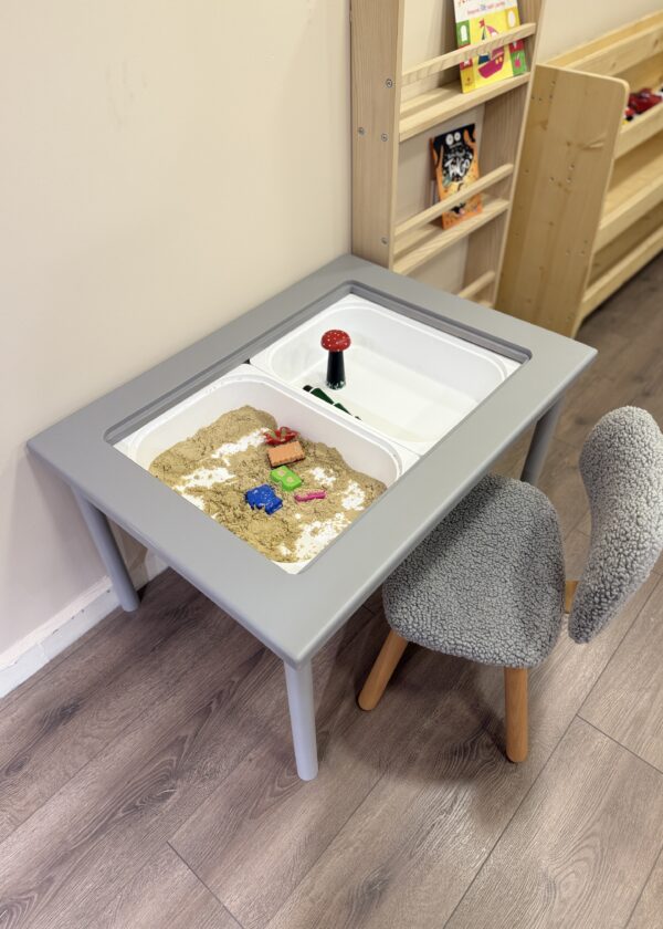 Gri Ahşap Aktivite Masası - Görsel 7